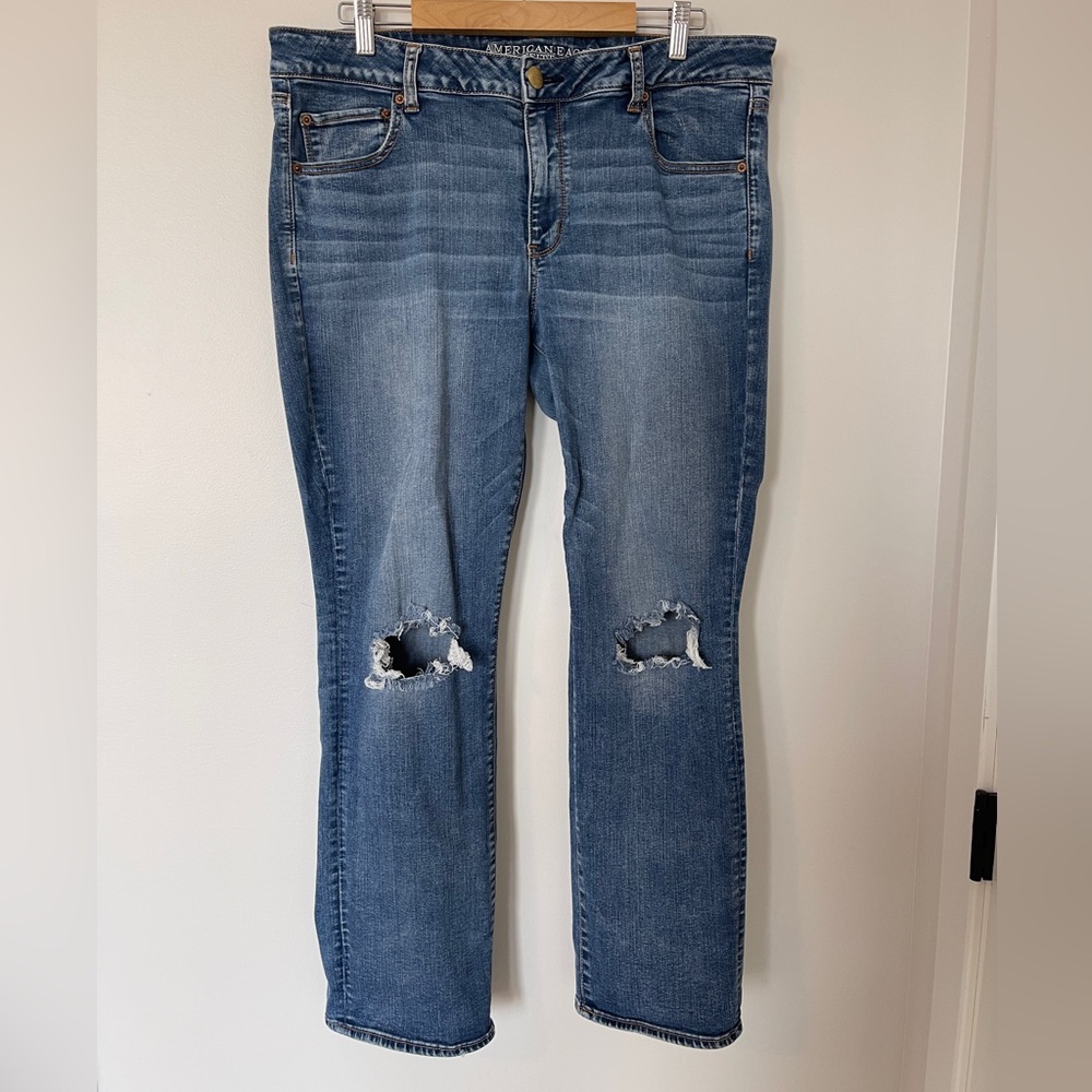 Women’s Plus Size American Eagle Distressed Jeans